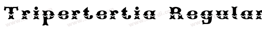 Tripertertia Regular字体转换 Tripertertia Regular字体转换